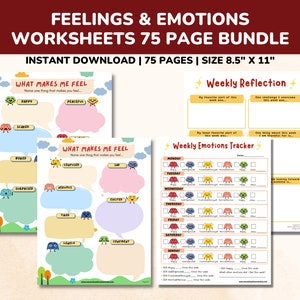 emotions worksheets