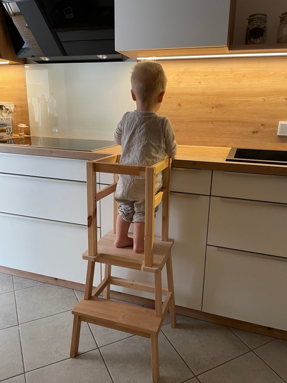 IKEA DIY Learning Tower Custom fit Adapter Plate for Oddvar Bekvam Stool Etsy Australia