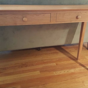 2 Drawer 60&quot; Shaker Sofa, Hall, Console Table