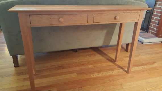 Shaker sofa table deals