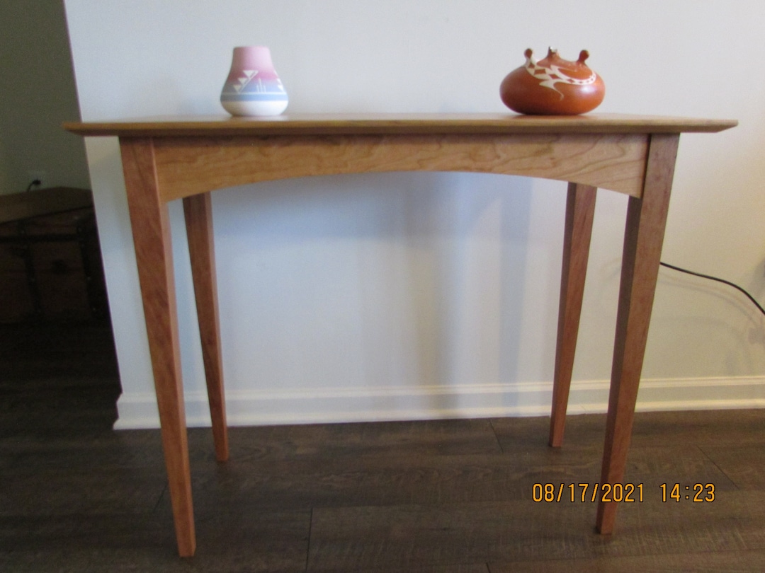 36 Shaker Sofa Table, Shaker Console Table, Shaker Hall Table