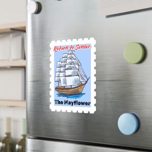 Return to Sender Mayflower Native Pride Vinyl Stickers, Landback, Indigenous Rights and Heritage Decals, Tribal Sticker Pack