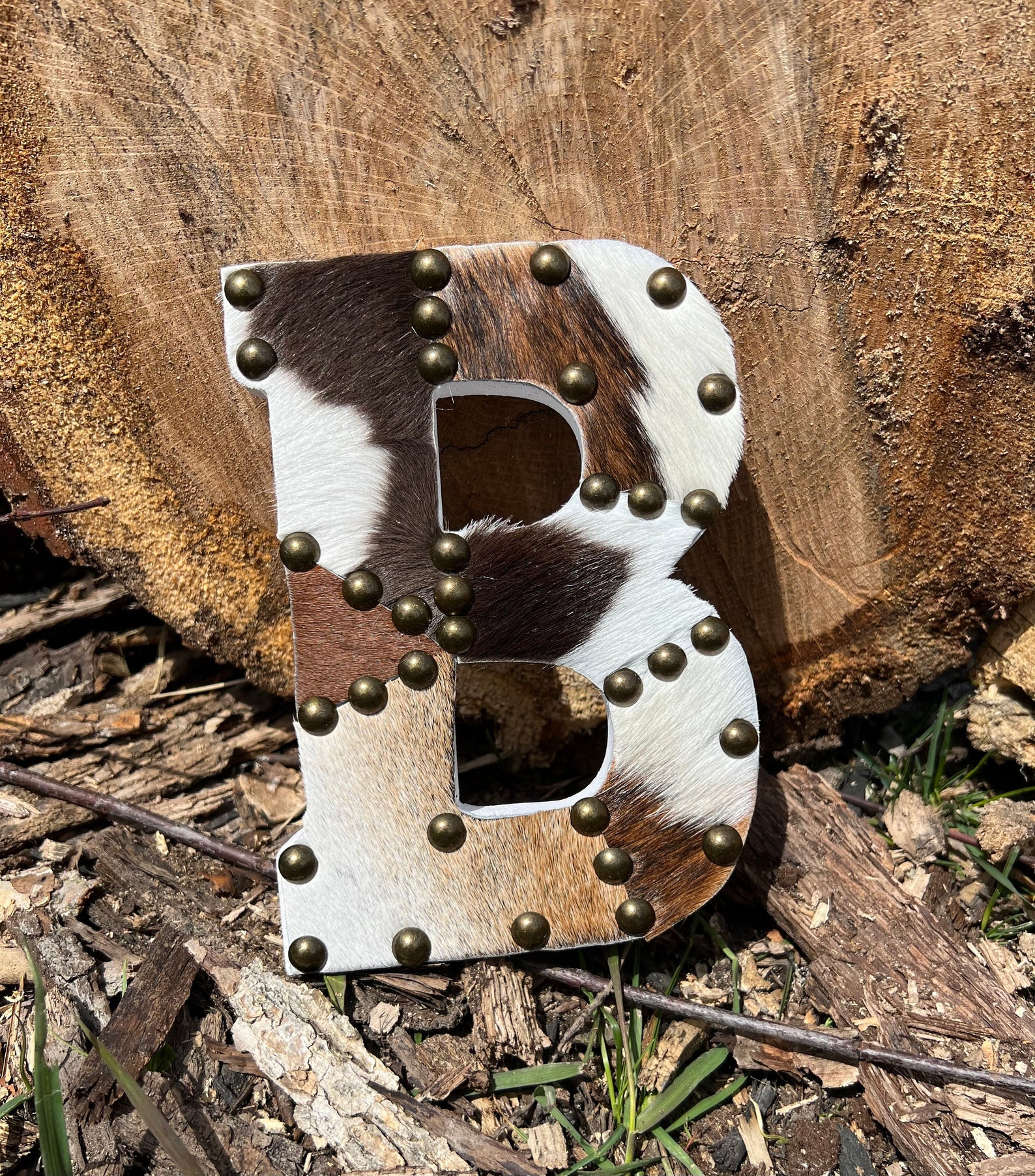 Genuine Cowhide Letters Etsy