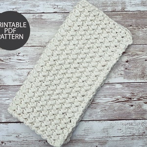 Crochet Pattern - Addison Crochet Dishcloth Washcloth Pattern - Beginner Crochet Dish Cloth Wash Cloth Printable Pattern