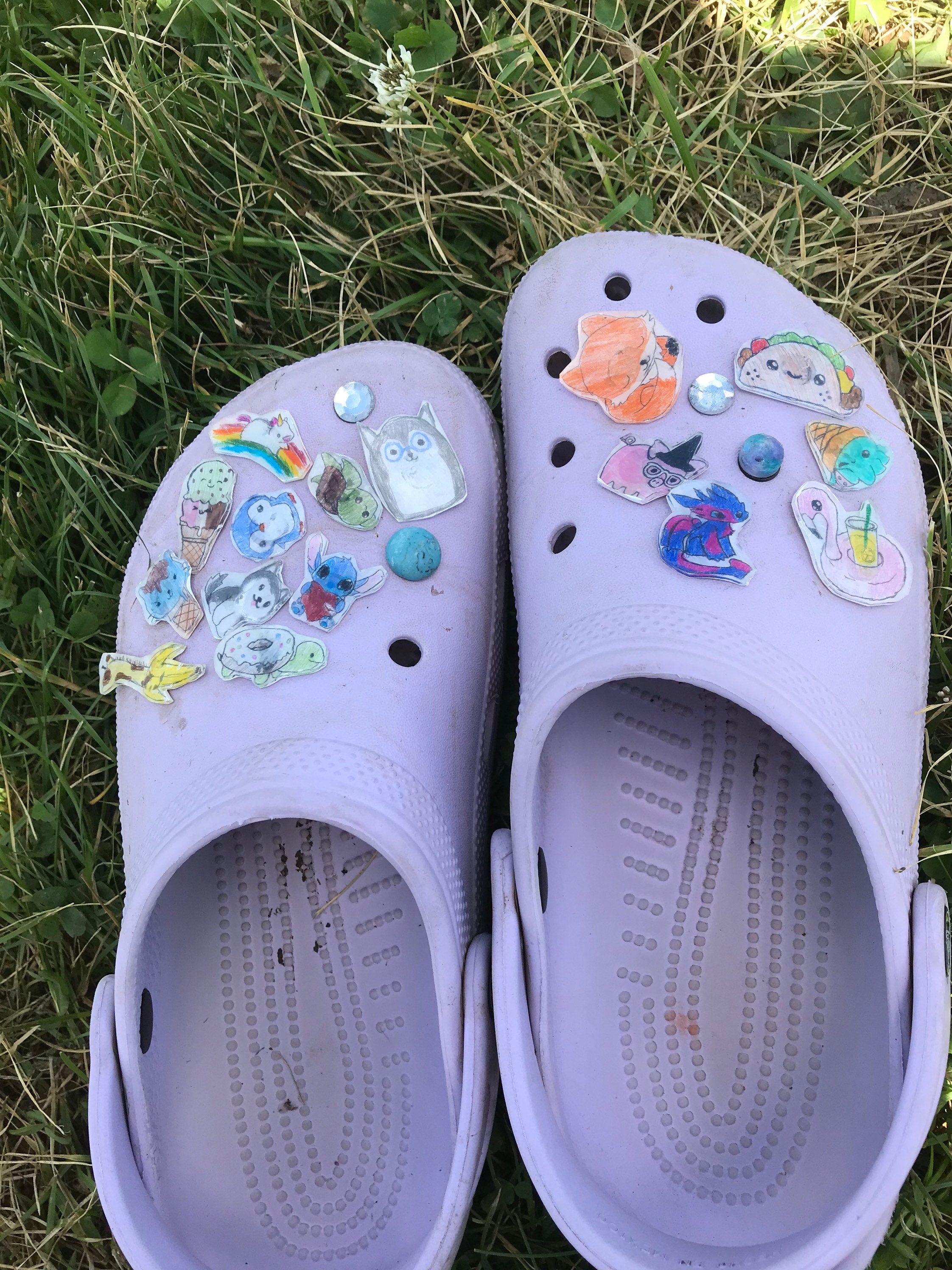 DIY Haikyu!! Anime Croc Jibbitz Charms (Printable Shrinky Dinks/Shrink