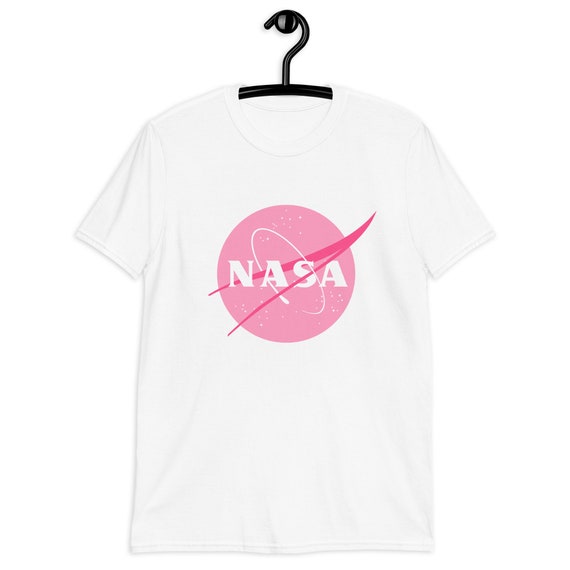 Pastel NASA Shirt Unisex Pink Blue 