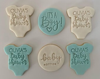Baby Shower biscuit favours/gifts