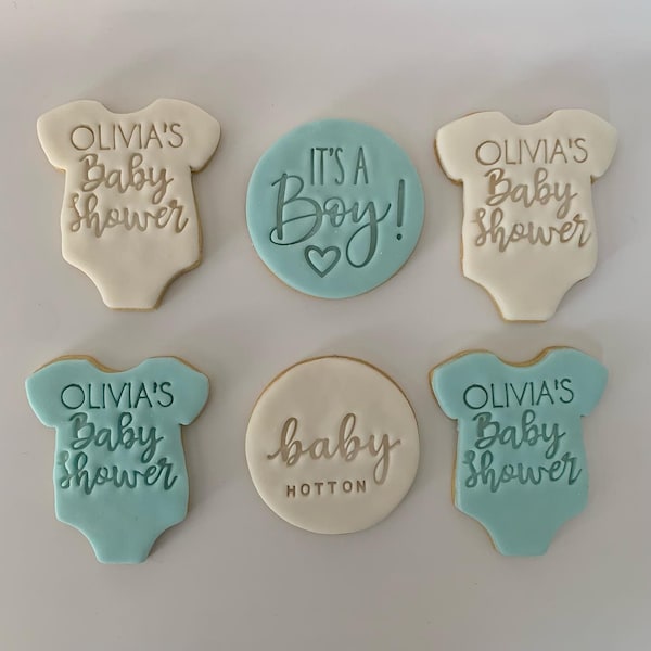 Baby Shower biscuit favours/gifts