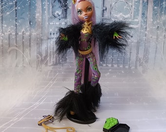 Monster high doll Clawdeen Wolf/ Ghouls Rule/ collectibles / rare/ Mattel