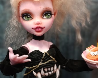 The Gluttony - Seven Deadly Sins collection/ OOAK custom Monster High doll/ repaint/ collectibles