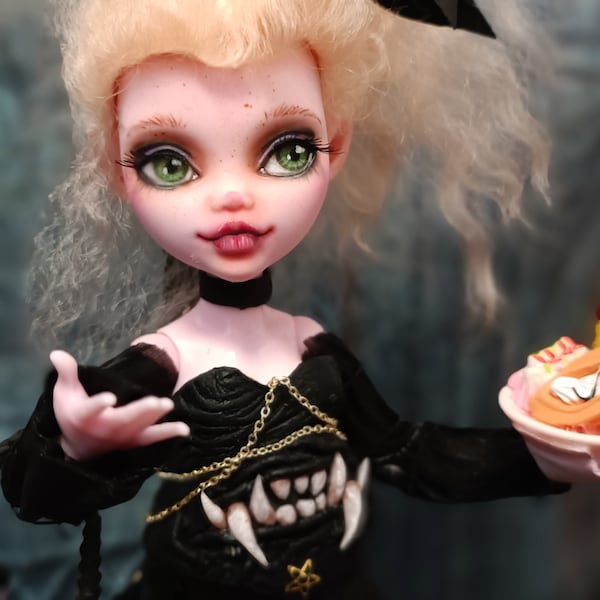 The Gluttony - Seven Deadly Sins collection/ OOAK custom Monster High doll/ repaint/ collectibles