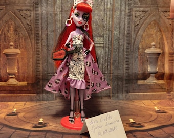 Monster high doll Operetta/ Outta Fright/ collectibles / rare/ Mattel/ oob