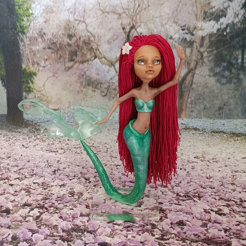 Ариэль русалочка OOAK Monster High кукла Клодин - Etsy
