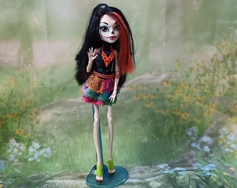 Monster high doll Skelita Calaveras / Scaris city of Frights/ First Wave/ signature/ collectibles / rare/ Mattel