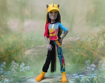 Monster high doll Neightan Rot/ Freaky Fusion/ Zombiecorn/ collectibles / rare/ Mattel/