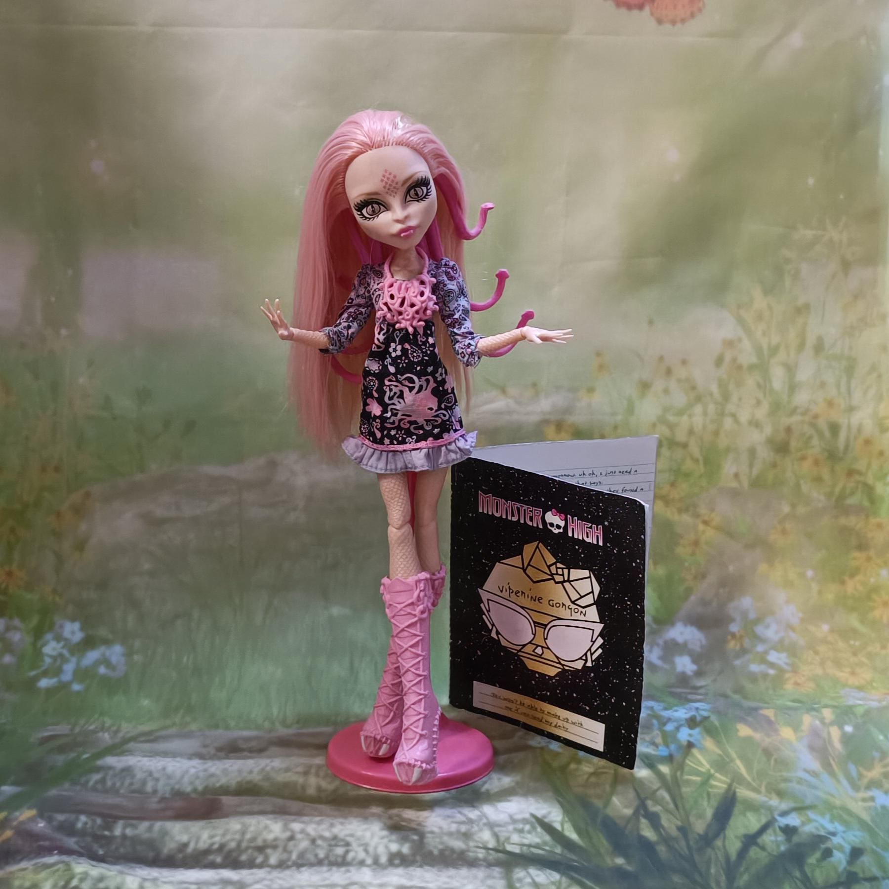 Monster High Doll Viperine Gorgon Fright Camera Action Collectibles Rare Mattel Etsy Australia