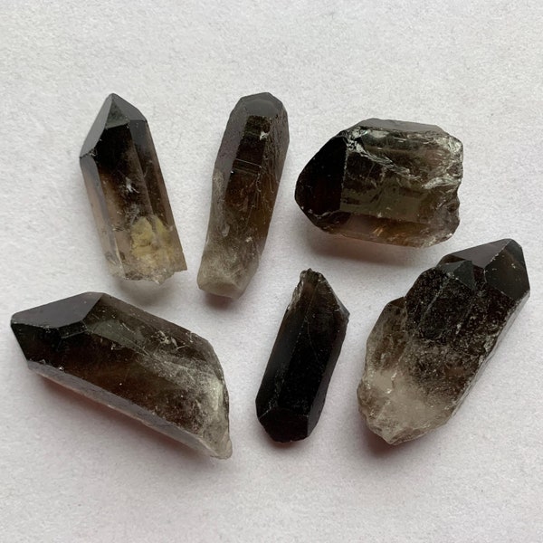 You Pick A Grade Smoky Quartz Points, Healing Crystals - Please Read FULL Description