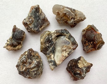 You Pick Rough/Raw Fire Agate Stones Healing Crystals - Please Read FULL Description