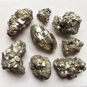 You Pick AAA Grade Rough/Raw Peruvian Pyrite Stones - Please Read FULL Description