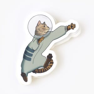 Space Cadet Aufkleber Set | Bunte Vinyl Aufkleber