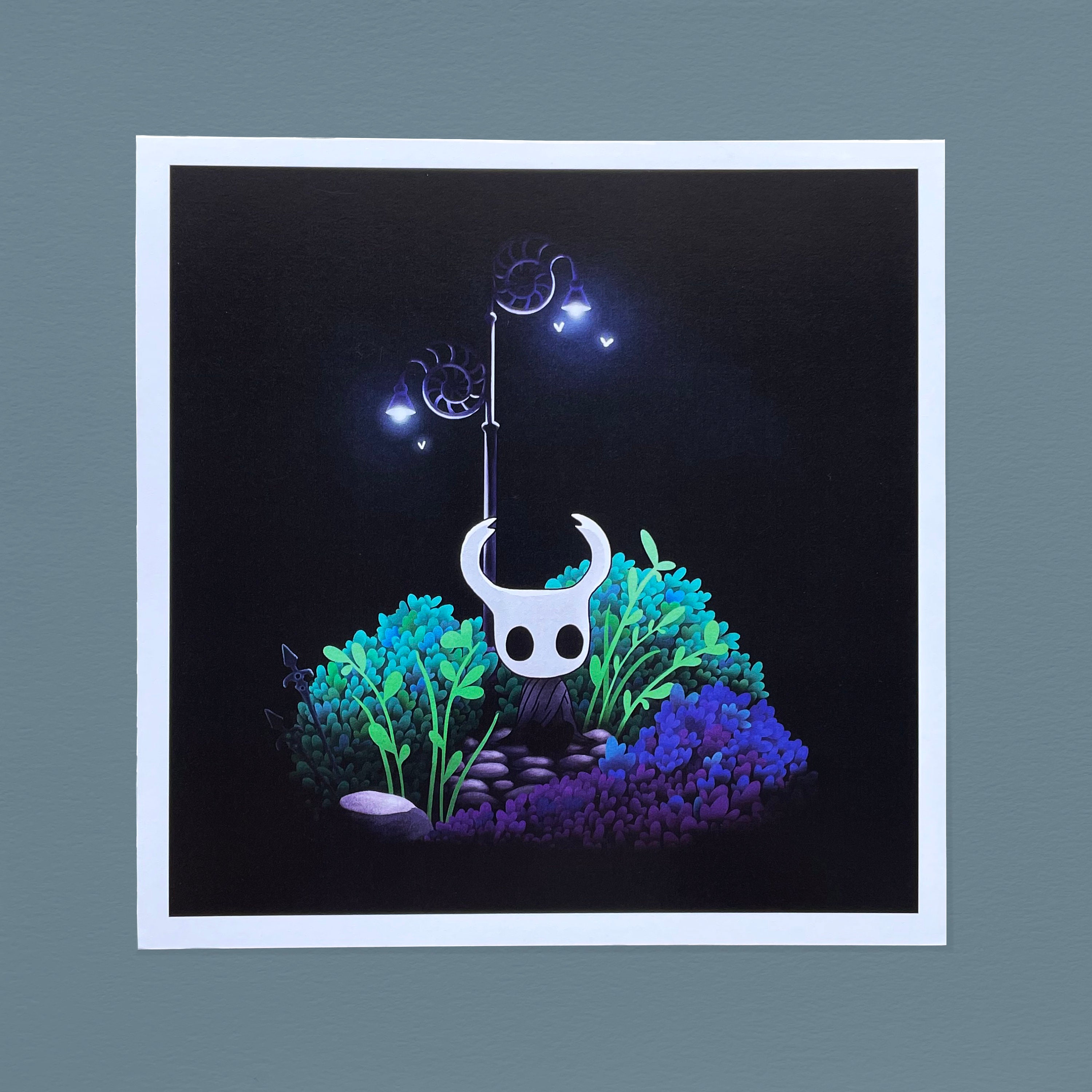 Hollow Knight Art Print Illustrated Wall Art | Etsy