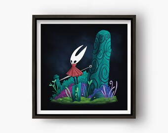 Hornet Art Print | Hollow Knight | Illustrated Wall Art