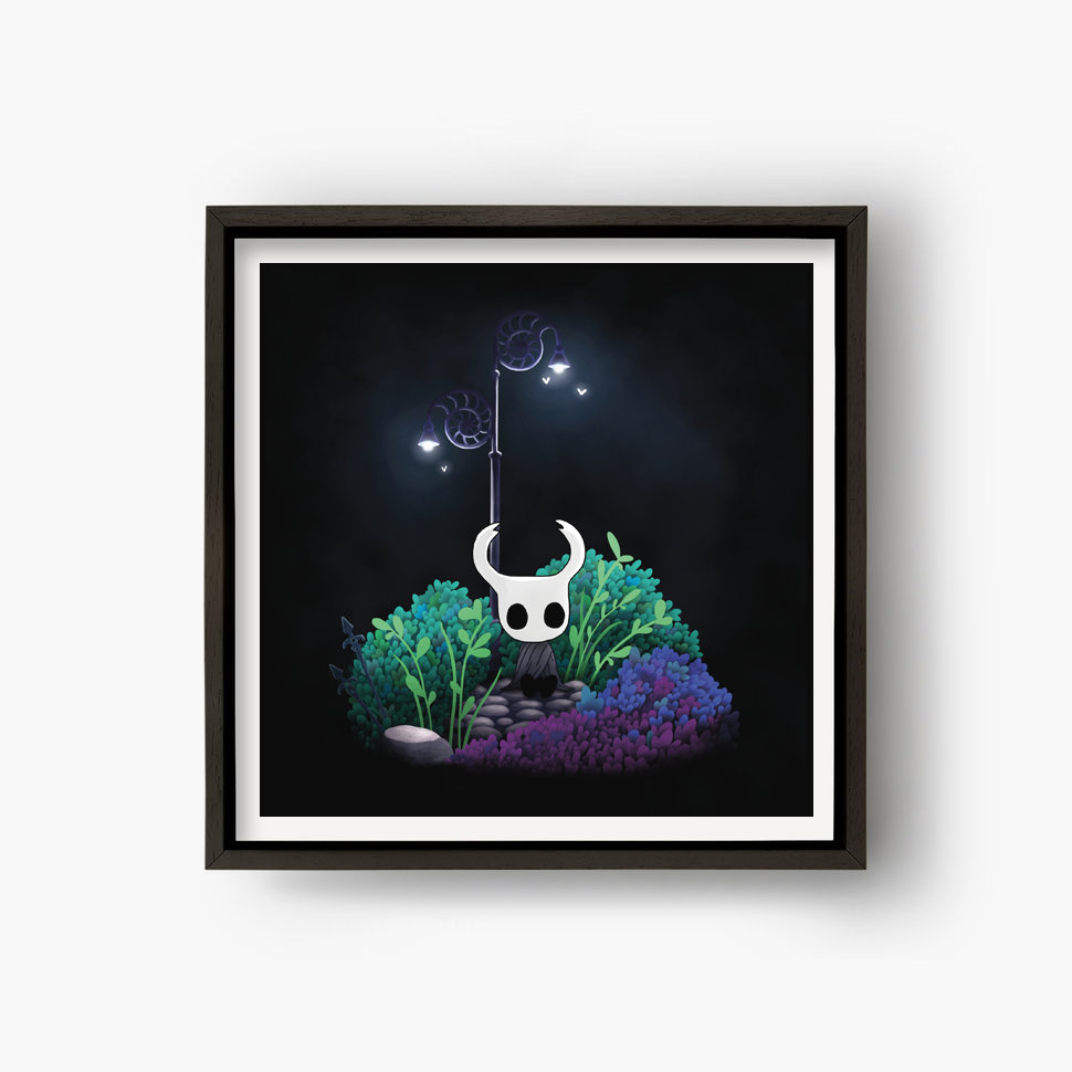 Hollow Knight Art Print | Illustrated Wall Art - Etsy Canada