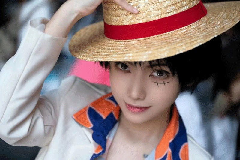 Anime Luffy Hat Cosplay Accessoire Chapeau, Chapeau de paille