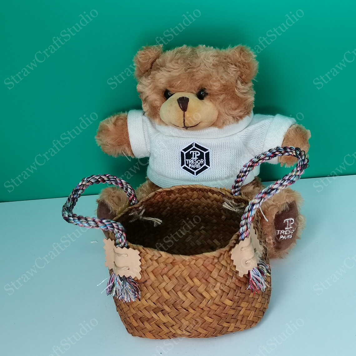 CHILDREN'S Toy Basket Nursery Flower Girl Basket Etsy