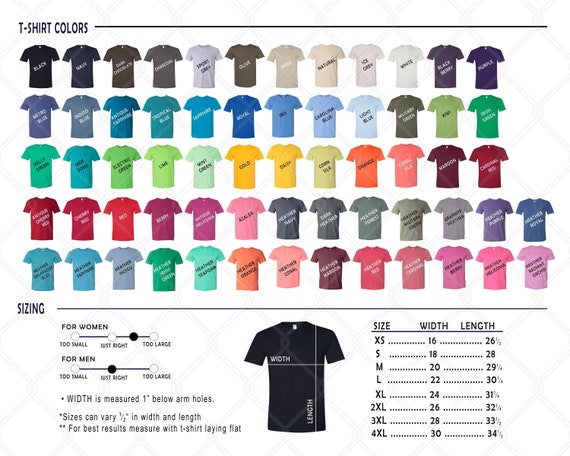 Gildan 640 Color Chart- Heather Colors – Elliefont Styles | lupon.gov.ph