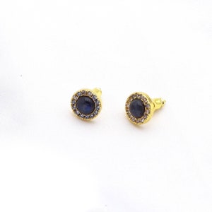 Moonstone Studs