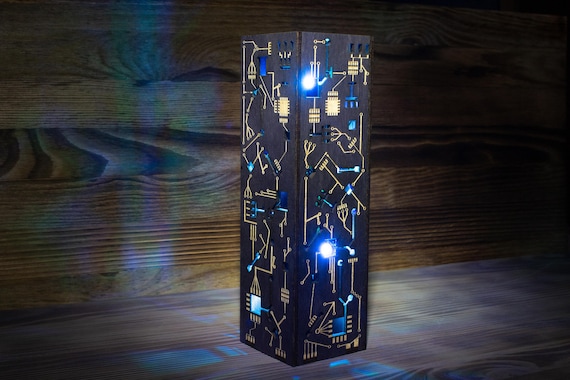 Prism led desk lamp deals