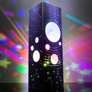Solar System Light | Illuminated Planetary Display | Planetarium Night Lantern | Galactic Solar System Brightly Colored Smart LED Lamp
