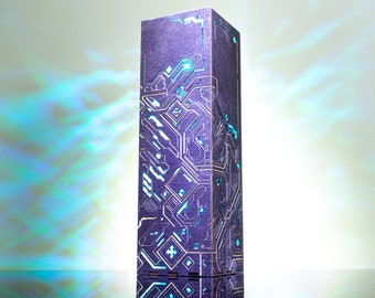 Cyber Lamp: Electric Circuit Board Design, Gaming Room Decor