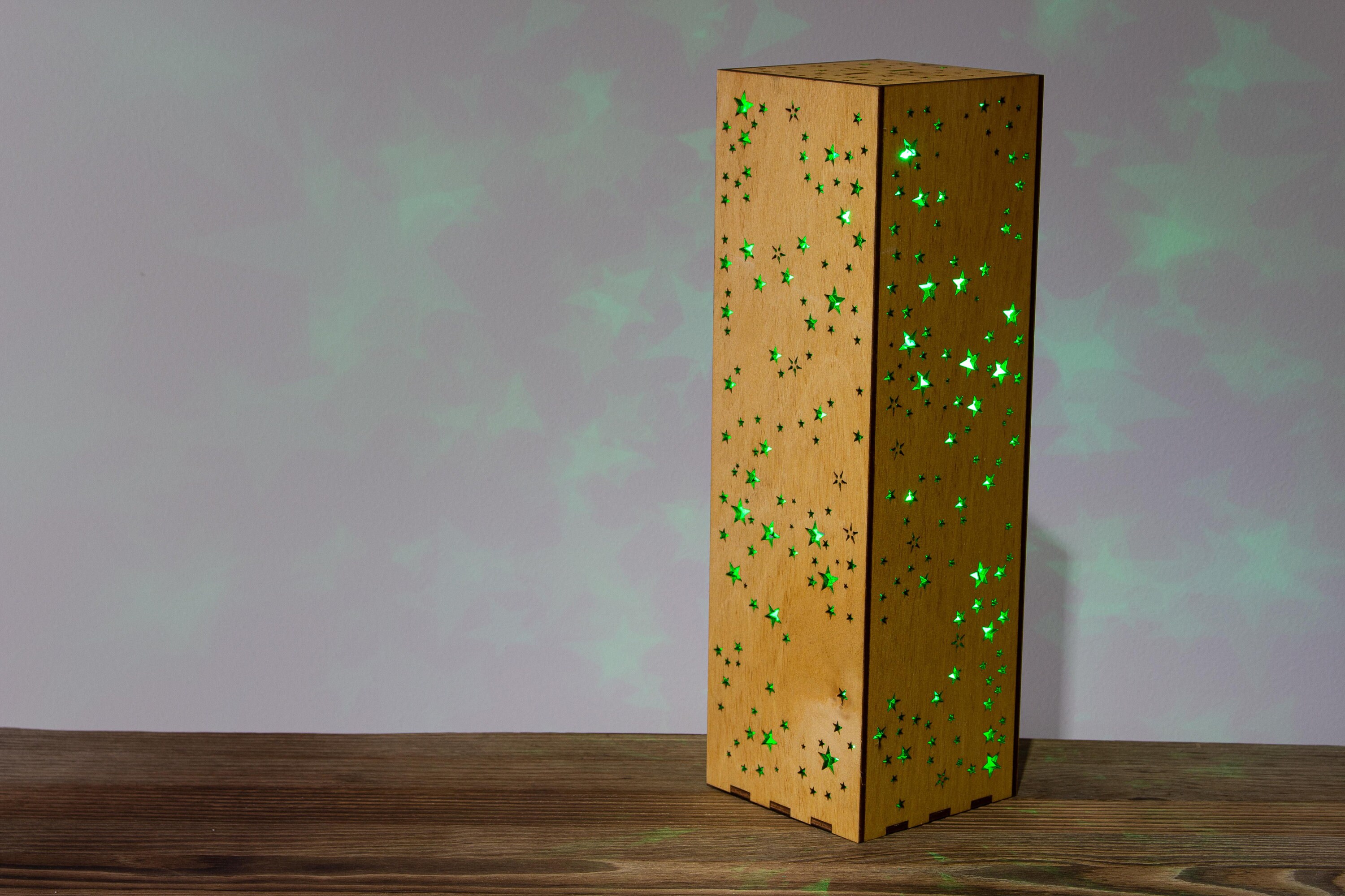 Night Stars Night Lamp Rectangular Prism Shape RGB LED | Etsy