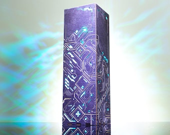 Cyber Lamp: Electric Circuit Board Design, Gaming Room Decor