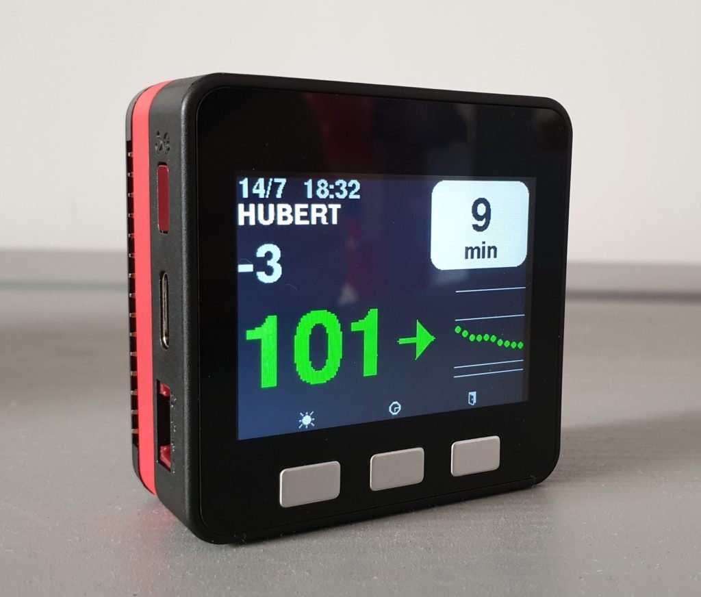 Diabetes Alarm Clock Nightscout Monitoring freestyle Libre M5stack Etsy