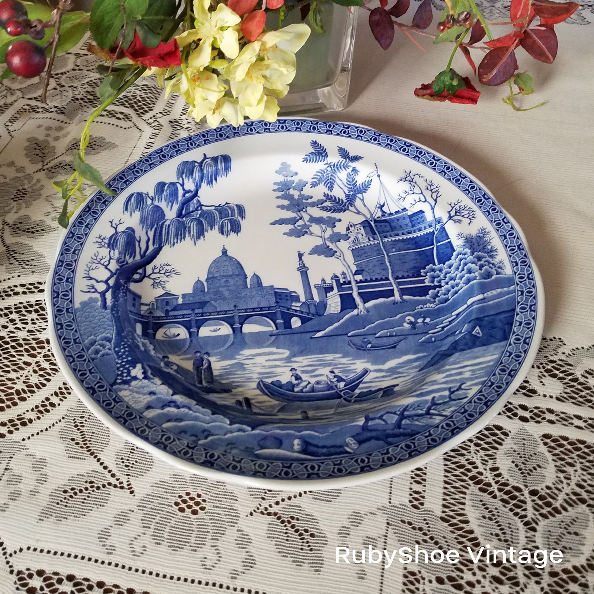 Spode Blue Room Plate: 