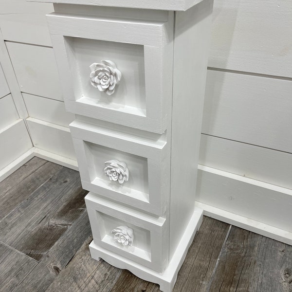 Bathroom Floor Cabinet, Bathroom Storage, Farmhouse Bathroom Cabinet, Toilet Paper Holder, Solid Wood Cabinet, Small Space Cabinet