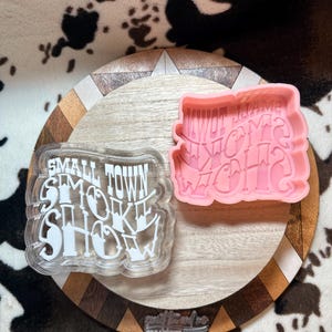 Small Town Smokeshow Freshie Mold, Silicone Mold, Freshie Mold, Western Freshie Mold