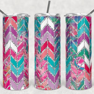 20oz Skinny Tumbler Wrap, Sublimation Design, Digital Download, PNG file