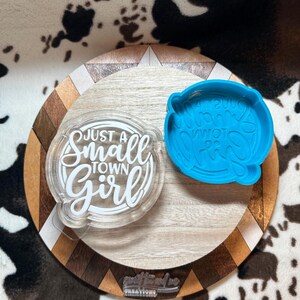 Small Town Girl Freshie Mold, Silicone Mold, Freshie Mold, Western Freshie Mold