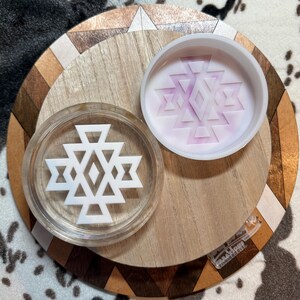 Aztec Symbol Freshie Mold, Western Freshie Mold, Silicone Mold, Freshie Mold
