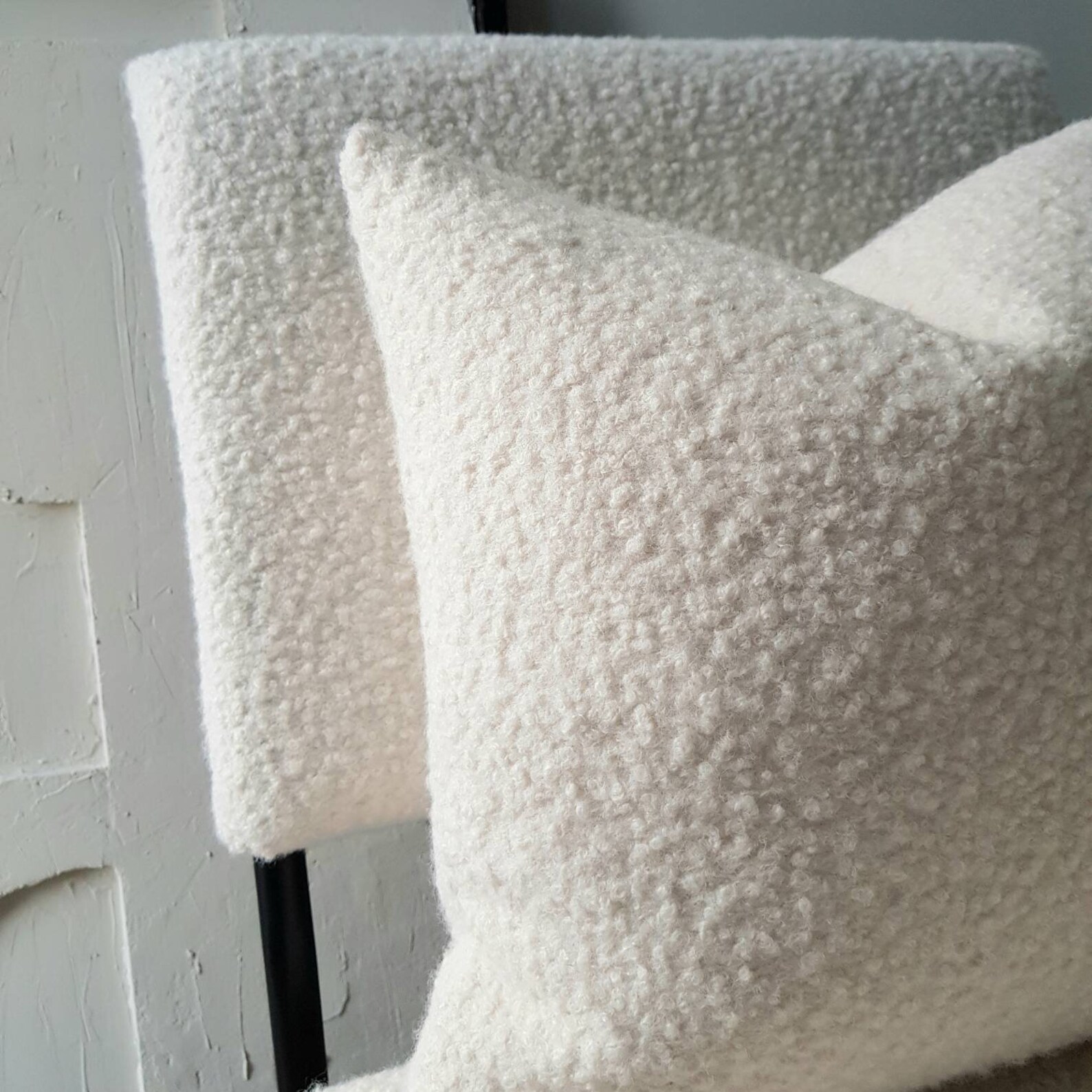 Boucle Cushions with luxury inner. made to order on Etsy