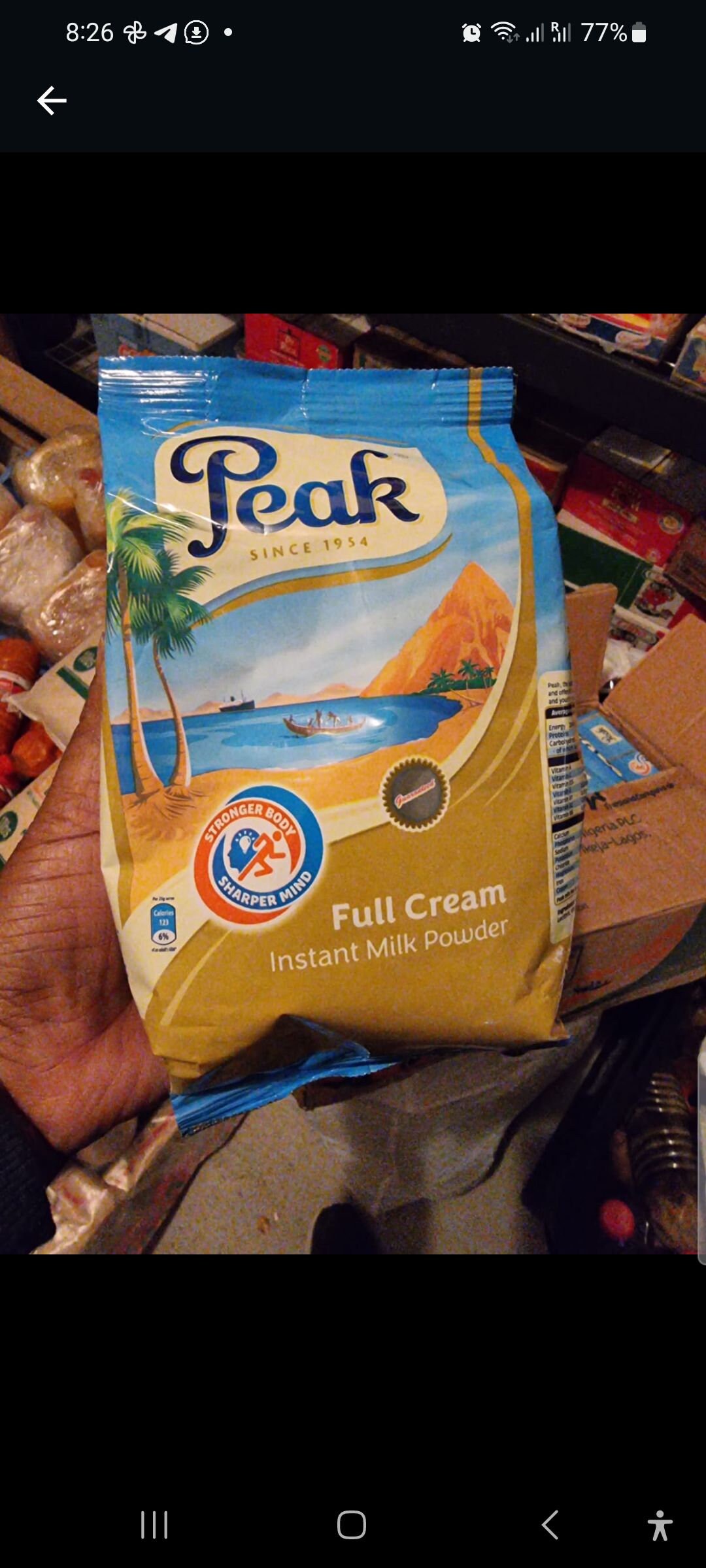 Peak Milk Full Cream Refill , Powedered Peak Milk 360g/800g Etsy