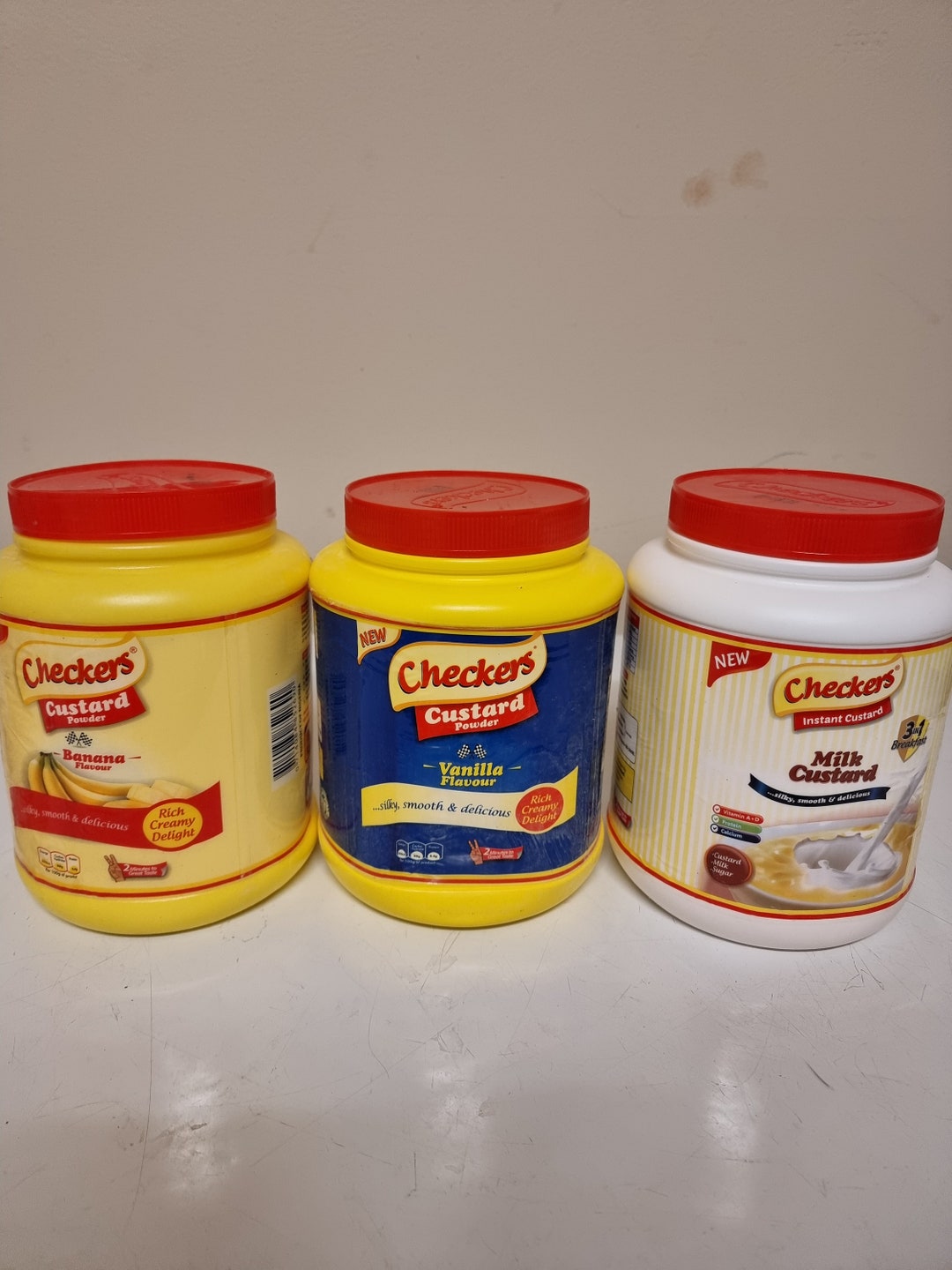 Checkers Custard 2kg /3 Flavors Vanilla/milk/banana Flavor Etsy