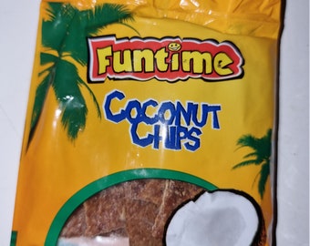 Funtime Coconut Chips ( Pack of 10/Pack of 18) Available and ships next day.