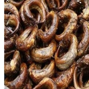 Smoked Panla Kika/Osuka Egun( Smoked Whitening Fish) 10 Medium pieces/ Bag  New Arrival from Nigeria.