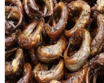 Smoked Panla Kika/Osuka Egun( Smoked Whitening Fish)Dry Fish 8 to 10 Medium pieces/ Bag  New Arrival from Nigeria.