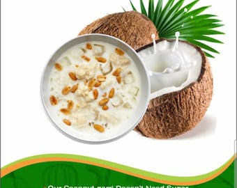 Organic Coconut Garri Snack  8oz/ 1lbs  (Crunchy and Yummy) Sweetend with Coconut/ No need for Sugar